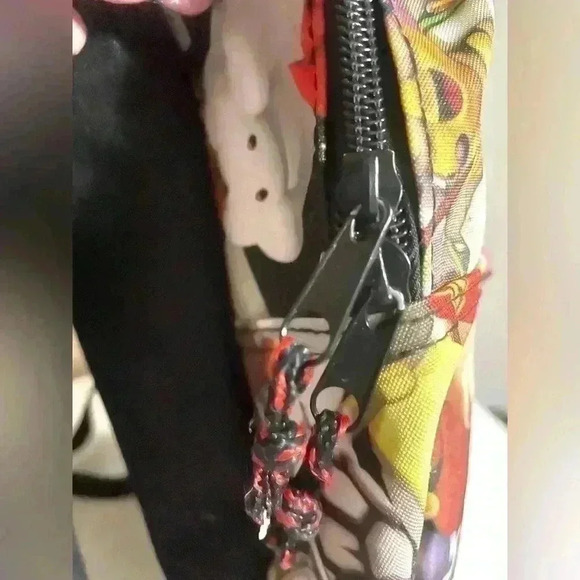 Super Mario Bros 3D All-Over Print Large Backpack - Picture 2 of 5